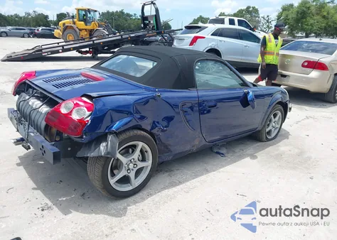 2003 Toyota Mr2 Spyder from USA, damaged, VIN JTDFR320530063369